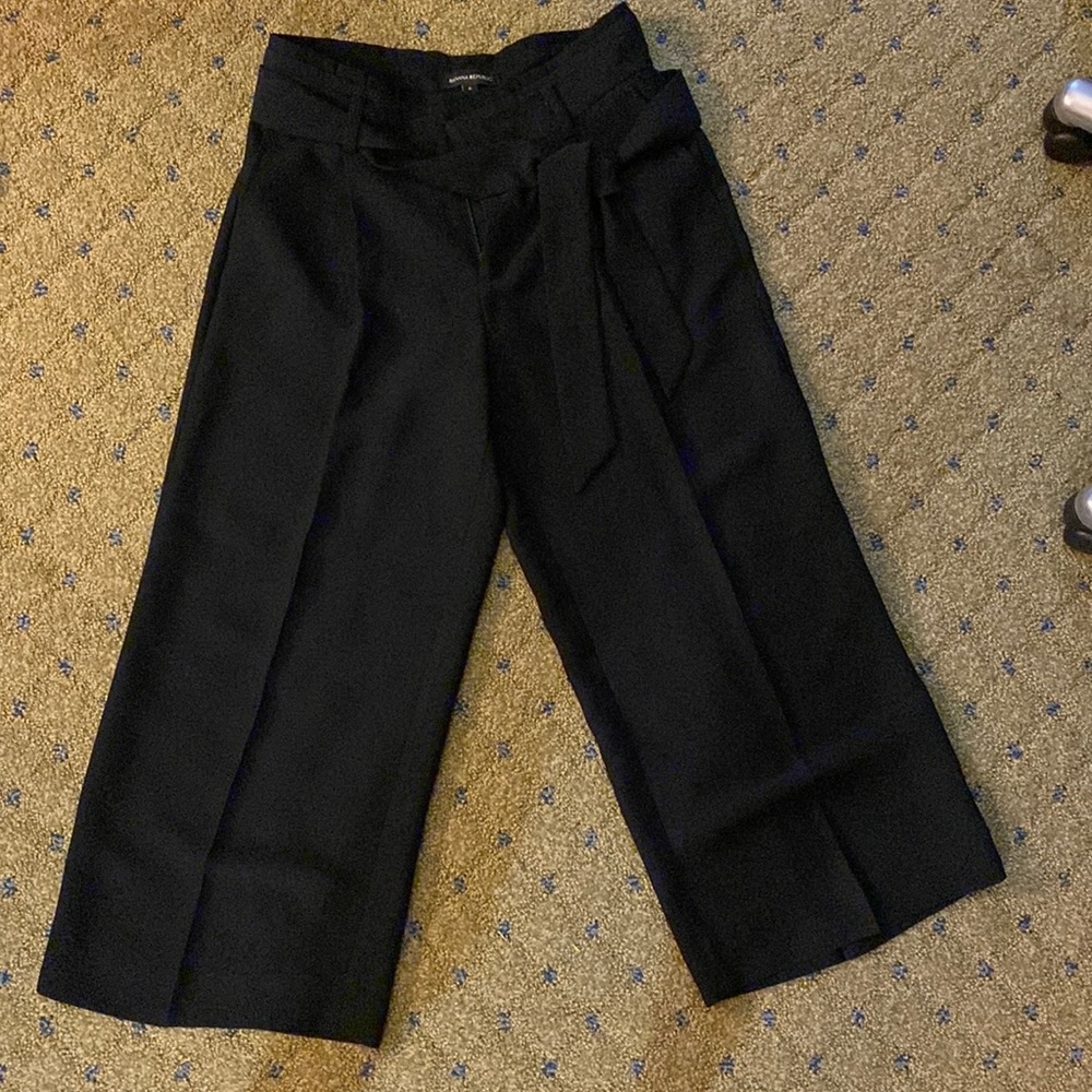 Banana republic wide leg trousers